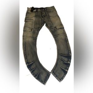 Akings Kyle Blue skinny fit stretch denim men’s size 38